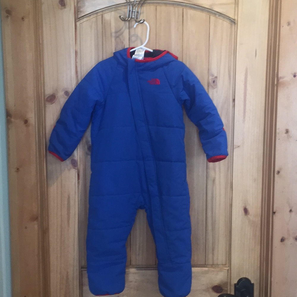 The North Face Nuptse one-piece snowsuit